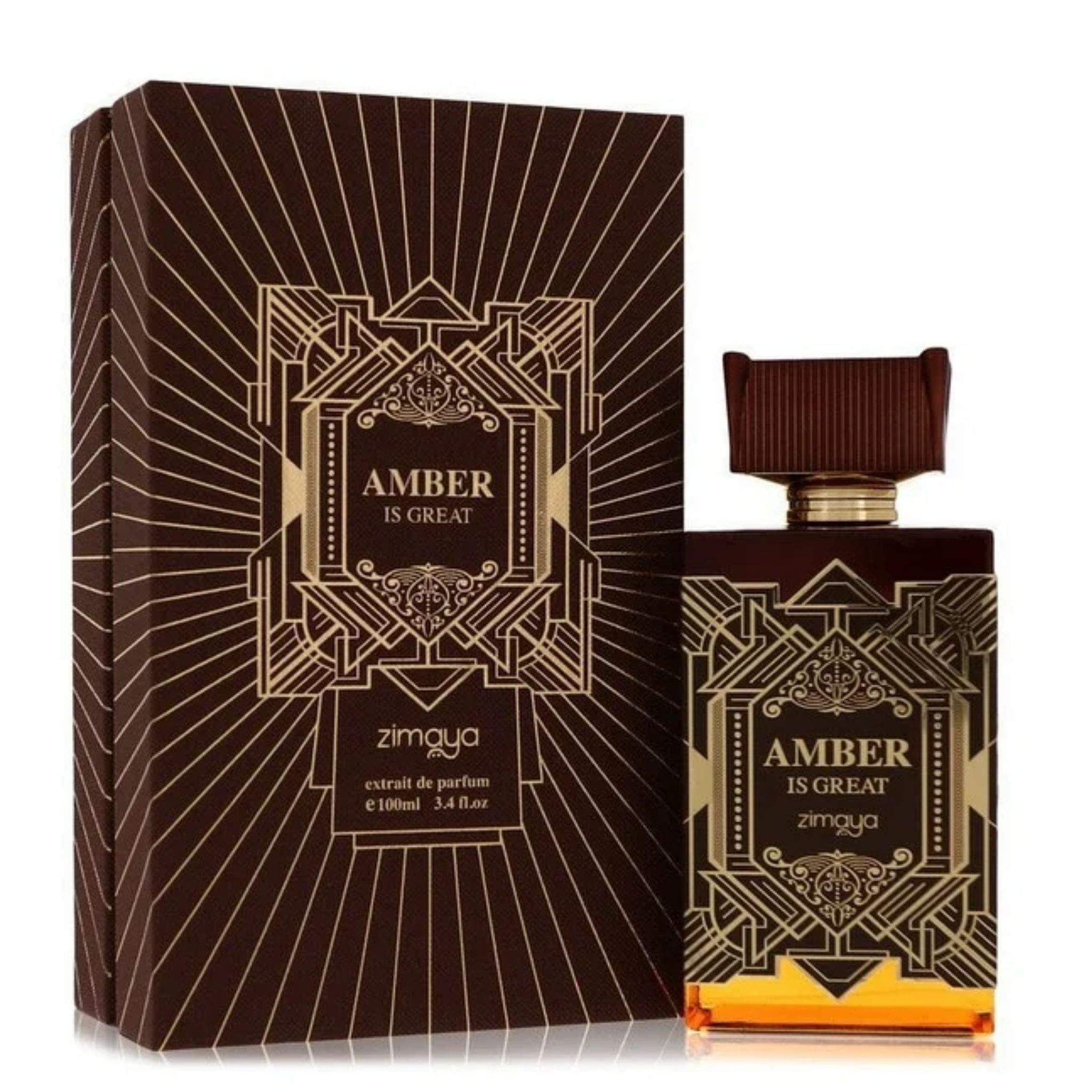 Perfume ZIMAYA AMBER IS GREAT 3.4 EDP UNISEX