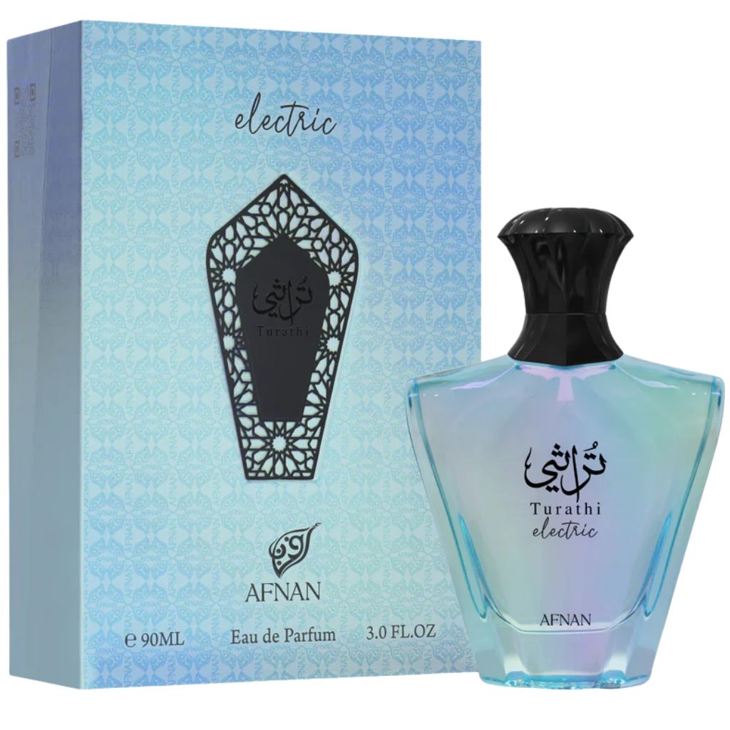 Afnan Turathi Electric Eau de Parfum 3.0 Onzas Unisex