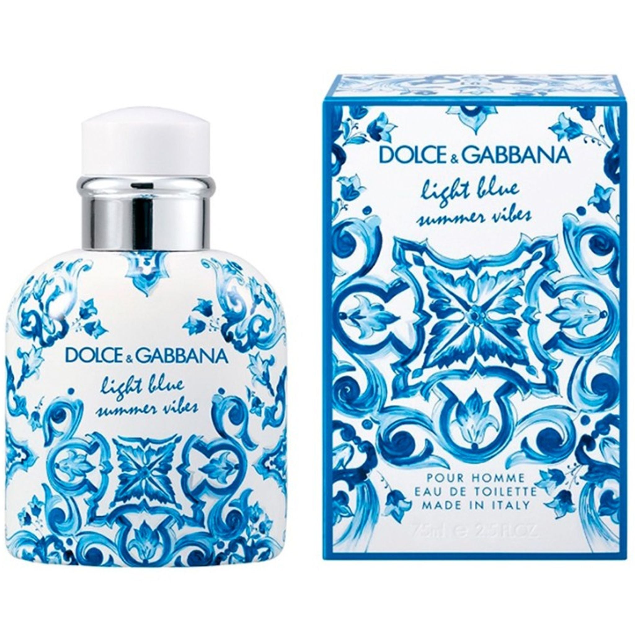 Perfume DG LIGHT BLUE SUMMER VIBES 2.5 EDT MEN