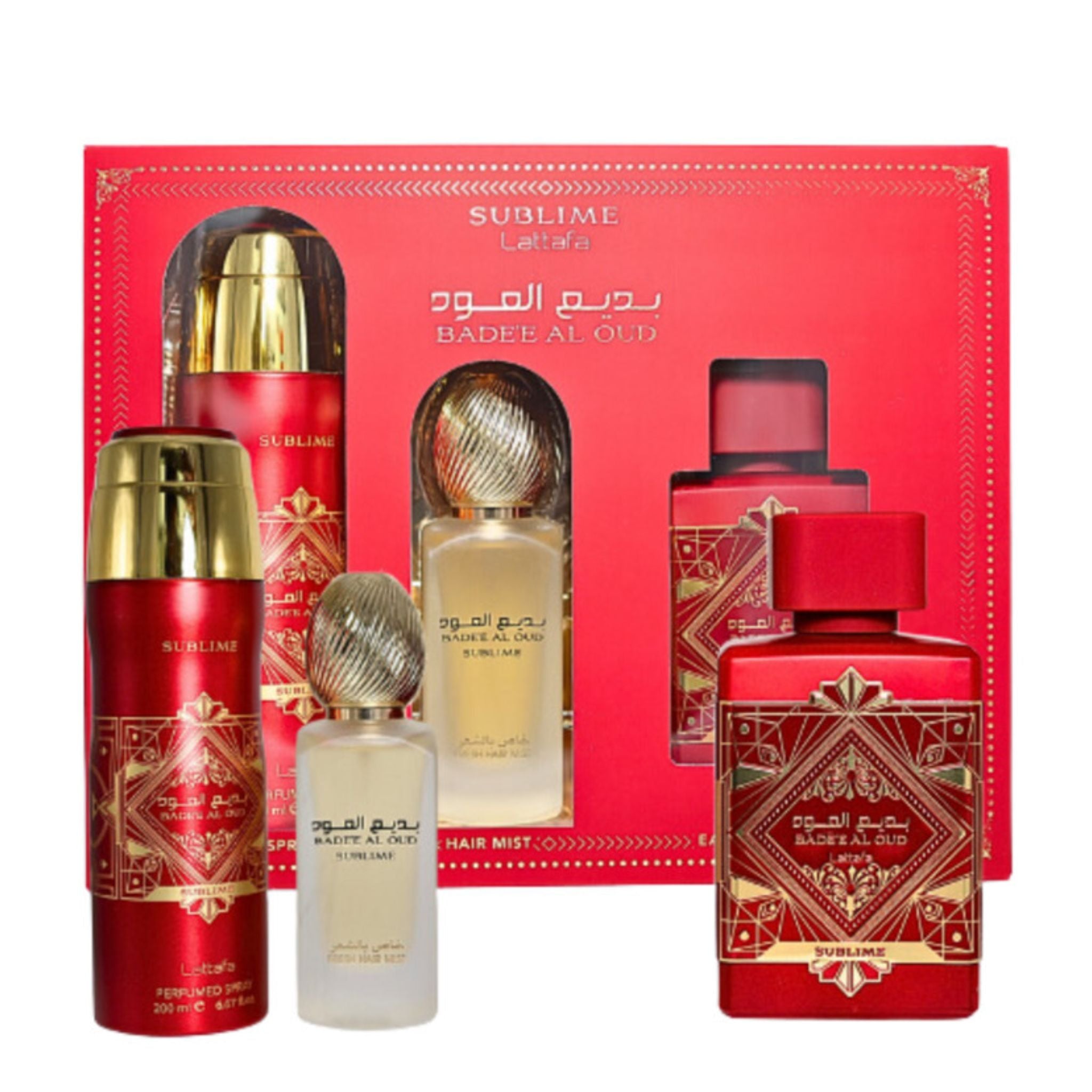 LATTAFA BADEE AL OUD GIFT SET