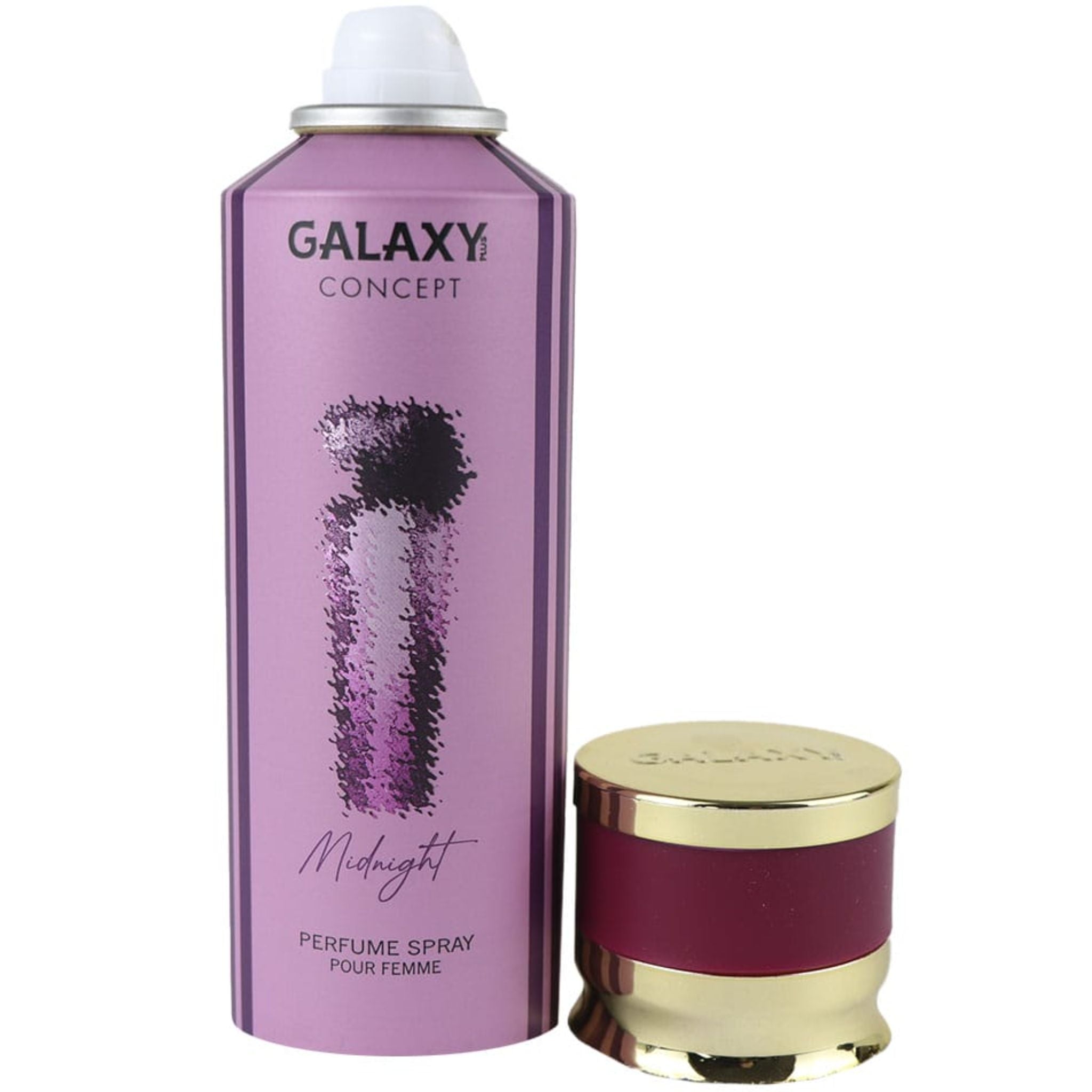 Spray Midnight Perfume Body Spray 200 ml/6.67 Fl .oz For Women by Galaxy Plus Concept