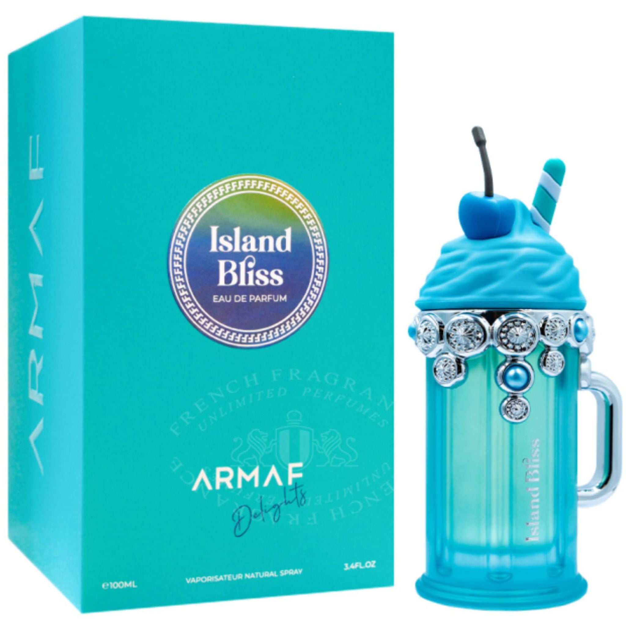 Perfume Men's Island Bliss Delights EDP Spray 3.4 oz Fragrances